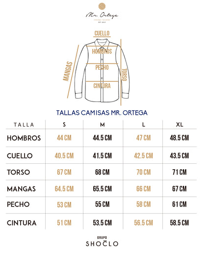 CAMISA CUADROS NARANJA / VERDE OSCURO Y NARANJA CLARO